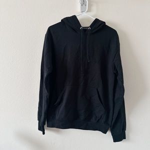 Soft Black Hoodie S